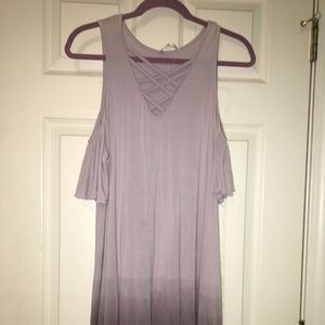 Purple ombré Andree dress